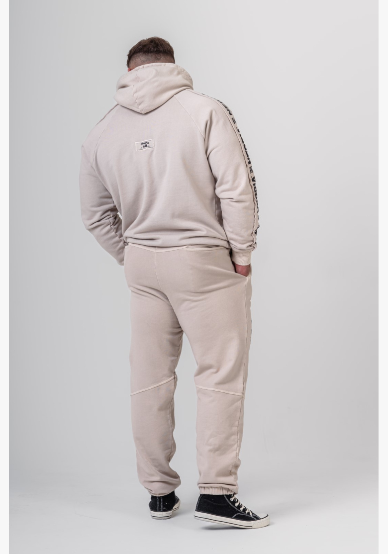 NEBBIA • NEBBIA Washed tepláky s kapsami LEGEND krémové • Nebshop.sk NEBBIA • NEBBIA Washed tepláky s kapsami LEGEND krémové • Nebshop.sk