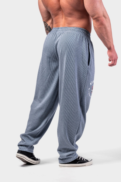 NEBBIA • NEBBIA Oversized tepláky SIGNATURE modré • Nebshop.cz 2