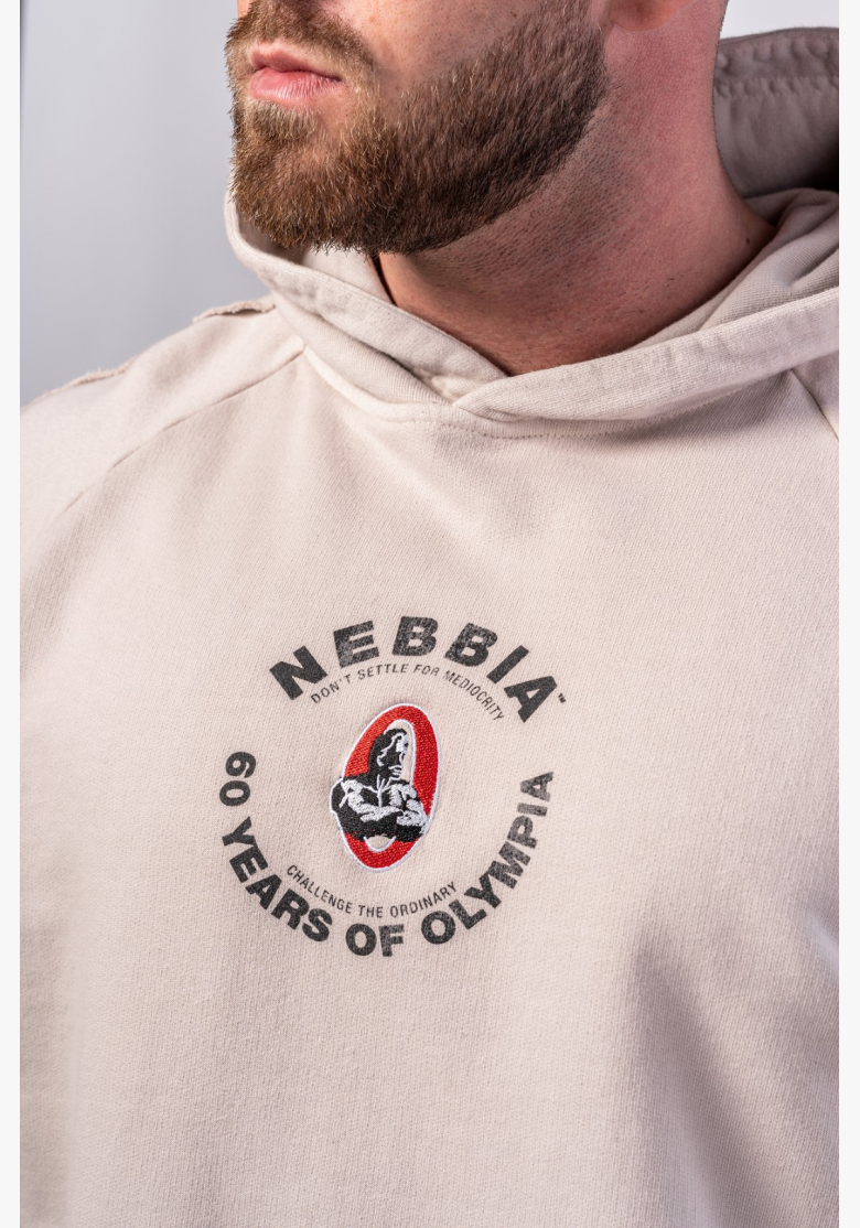 NEBBIA • NEBBIA Washed mikina s kapucí HERITAGE krémová • Nebshop.sk NEBBIA • NEBBIA Washed mikina s kapucí HERITAGE krémová • Nebshop.sk