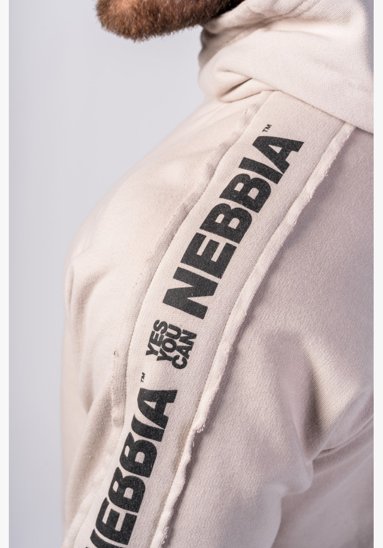 NEBBIA • NEBBIA Washed mikina s kapucí HERITAGE krémová • Nebshop.sk NEBBIA • NEBBIA Washed mikina s kapucí HERITAGE krémová • Nebshop.sk