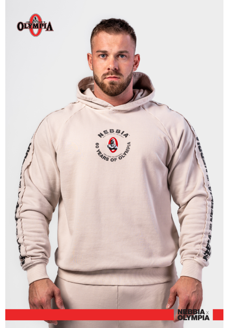 NEBBIA • NEBBIA Washed mikina s kapucí HERITAGE krémová • Nebshop.sk NEBBIA • NEBBIA Washed mikina s kapucí HERITAGE krémová • Nebshop.sk