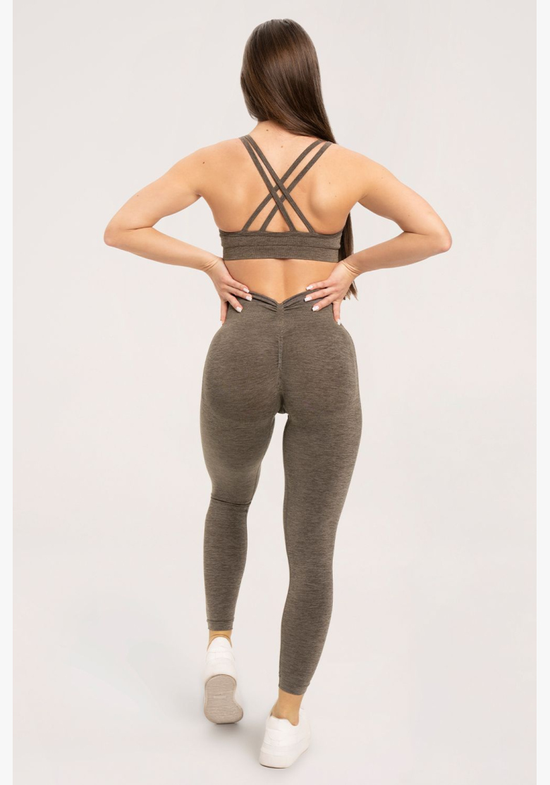 Gym Glamour Legíny seamless deep push up Espresso • Nebshop.cz Gym Glamour Legíny seamless deep push up Espresso • Nebshop.cz