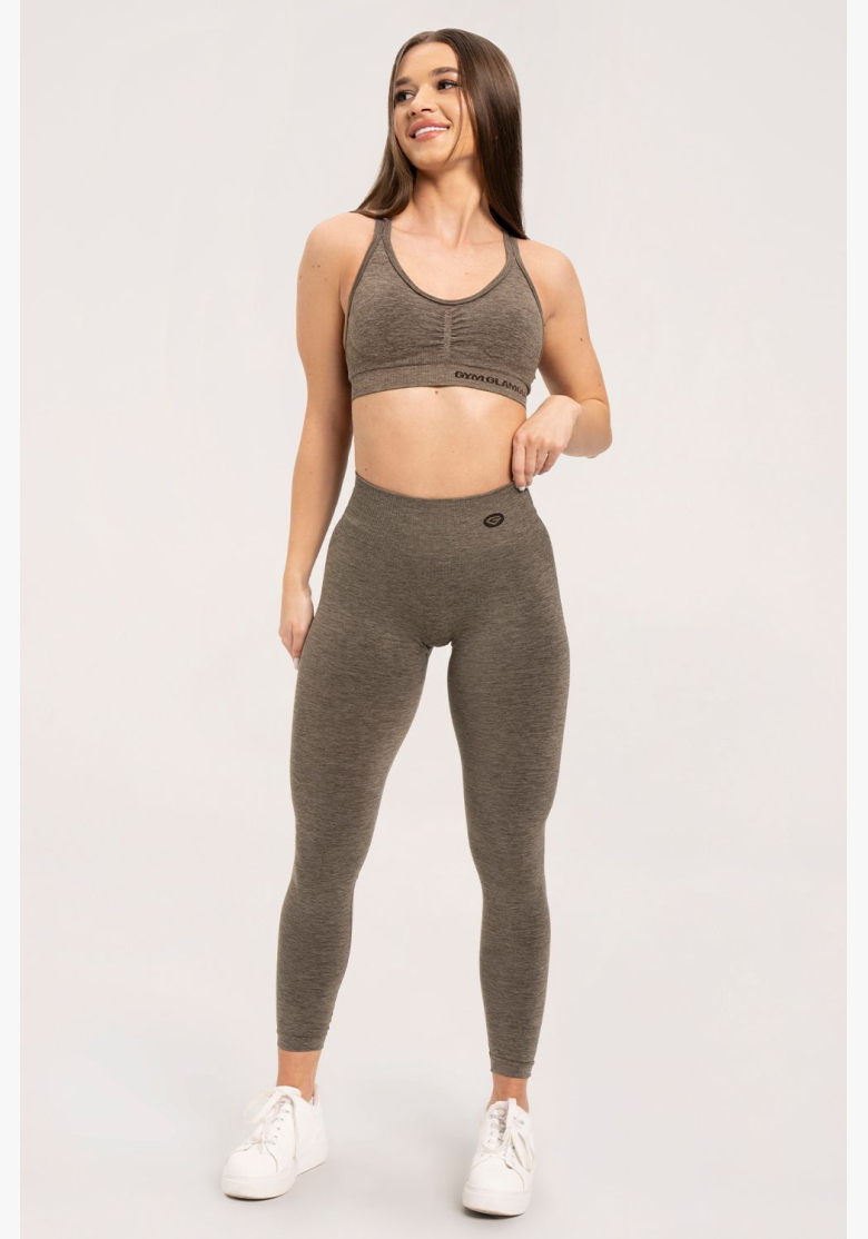 Gym Glamour Legíny seamless deep push up Espresso • Nebshop.cz Gym Glamour Legíny seamless deep push up Espresso • Nebshop.cz
