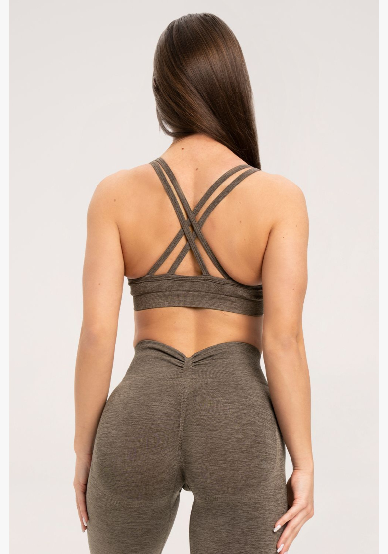 Gym Glamour Legíny seamless deep push up Espresso • Nebshop.cz Gym Glamour Legíny seamless deep push up Espresso • Nebshop.cz