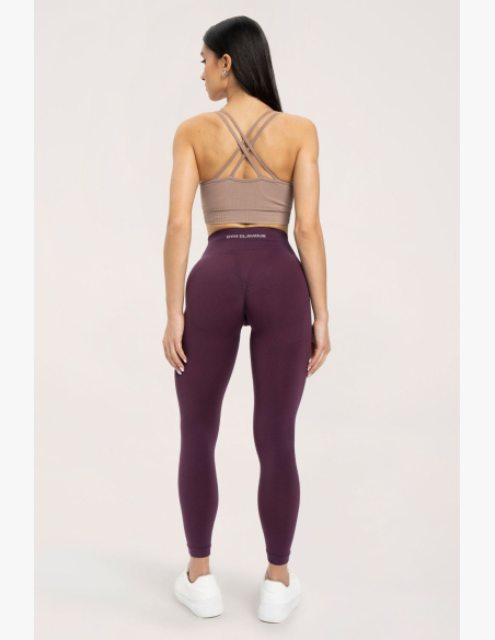 Gym Glamour Legíny flexible 2.0 Vino Rosso • Nebshop.cz