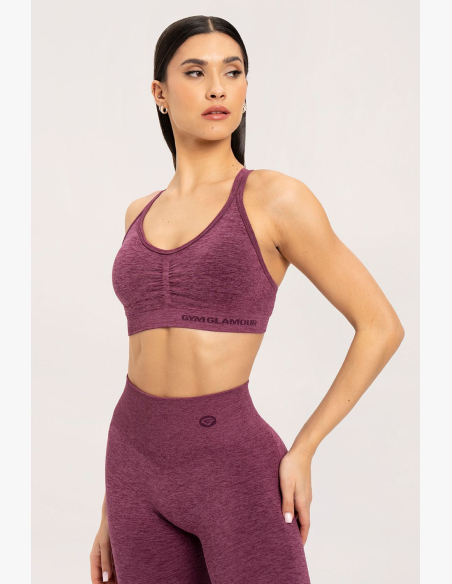 Gym Glamour Seamless Bra Cherry • Nebshop.cz