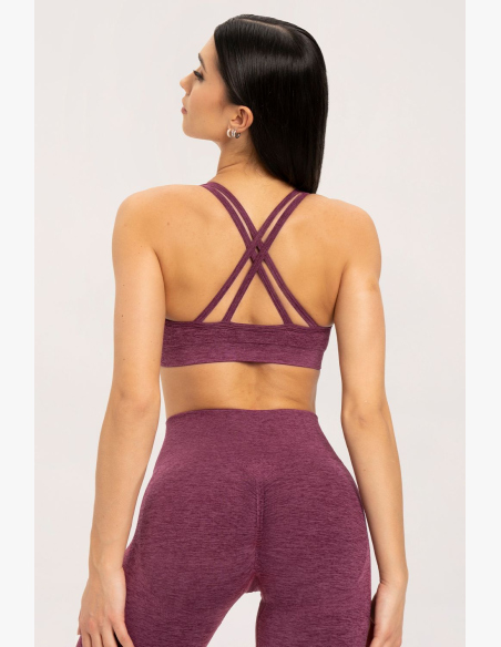 Gym Glamour Seamless Bra Cherry • Nebshop.cz