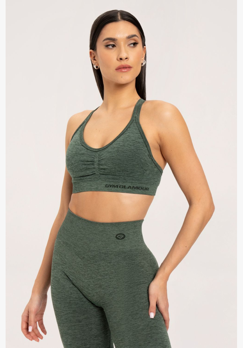 Gym Glamour Reggiseno seamless verde • Nebshop.it Gym Glamour Reggiseno seamless verde • Nebshop.it