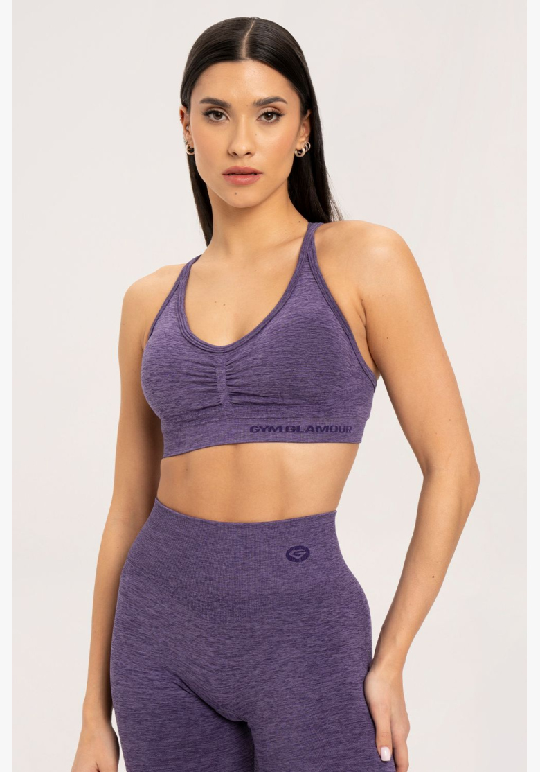 Gym Glamour Podprsenka seamless plum • Nebshop.cz Gym Glamour Podprsenka seamless plum • Nebshop.cz