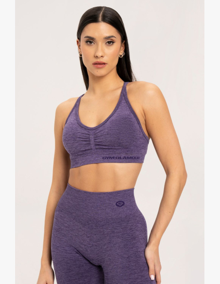 Gym Glamour Bra seamless plum • Nebshop.cz