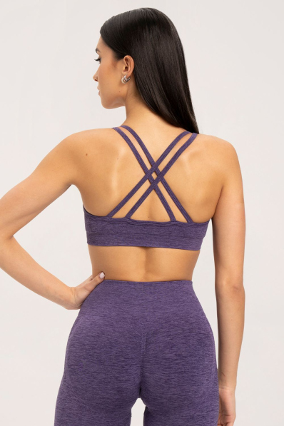 Gym Glamour Podprsenka seamless plum • Nebshop.cz 2