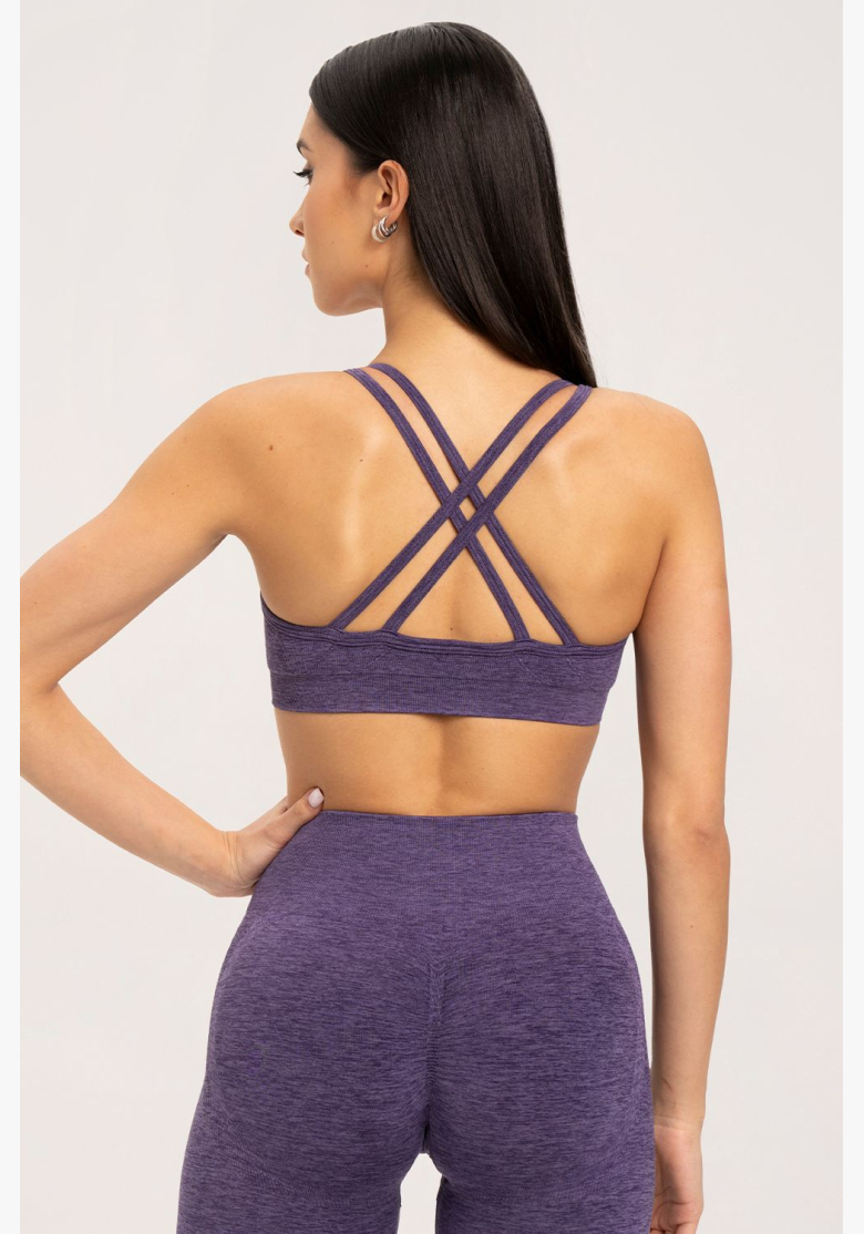Gym Glamour Podprsenka seamless plum • Nebshop.cz Gym Glamour Podprsenka seamless plum • Nebshop.cz