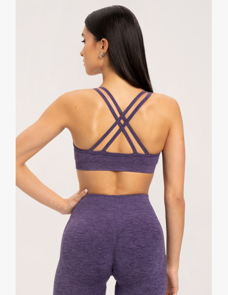 Gym Glamour Bra seamless plum • Nebshop.cz
