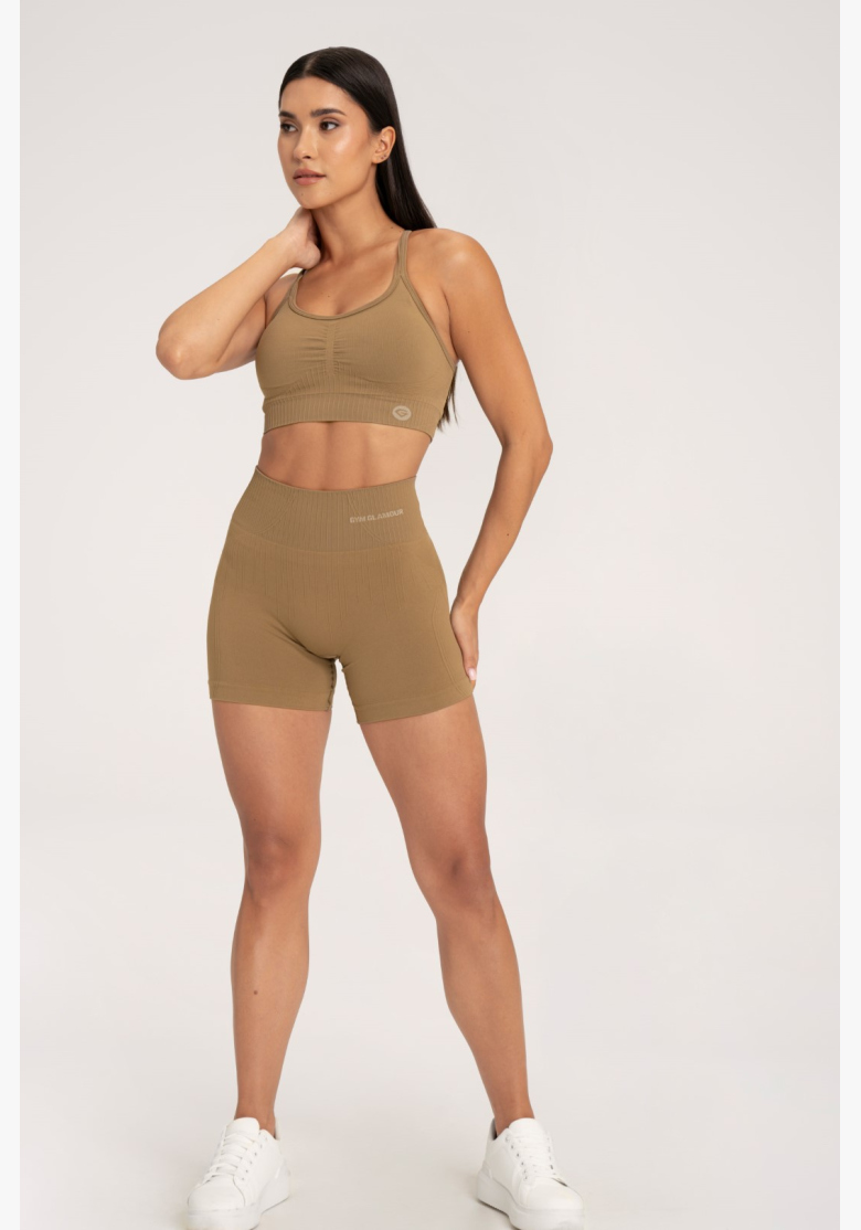 Gym Glamour Push Up Shorts 2.0 Safari • Nebshop.cz Gym Glamour Push Up Shorts 2.0 Safari • Nebshop.cz