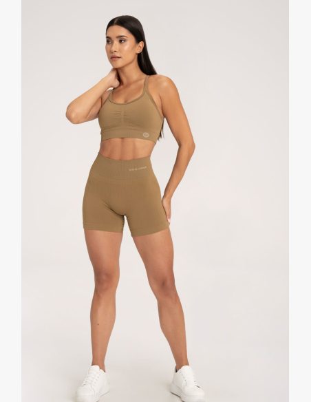 Gym Glamour Push Up Shorts 2.0 Safari • Nebshop.cz