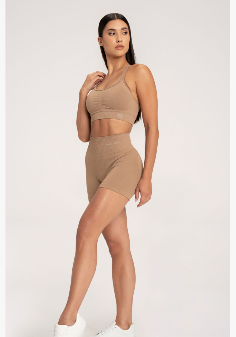 Gym Glamour Šortky push up 2.0 nugát • Nebshop.sk Gym Glamour Šortky push up 2.0 nugát • Nebshop.sk