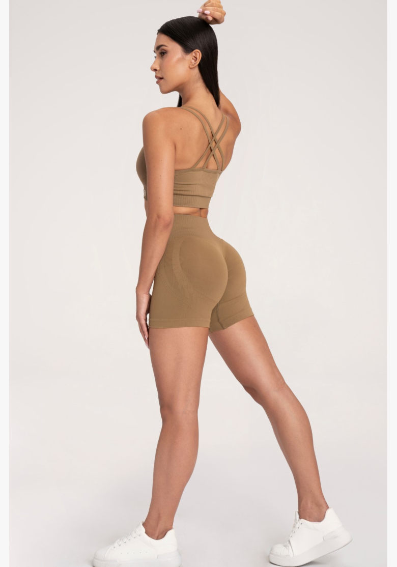 Gym Glamour Push Up Shorts 2.0 Safari • Nebshop.cz Gym Glamour Push Up Shorts 2.0 Safari • Nebshop.cz