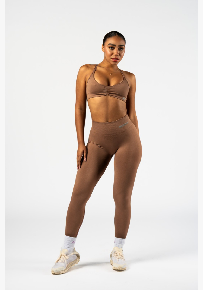 NEBBIA • NEBBIABezšvírové legíny s vysokým pásom MAXIMUM PUSH-UP hnedé • Nebshop.sk NEBBIA • NEBBIABezšvírové legíny s vysokým pásom MAXIMUM PUSH-UP hnedé • Nebshop.sk