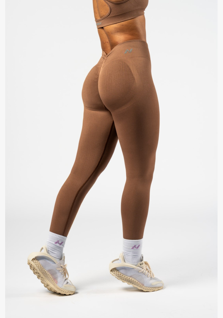 NEBBIA • NEBBIA Seamless leggings with high waist MAXIMUM PUSH-UP brown • Nebshop.com NEBBIA • NEBBIA Seamless leggings with high waist MAXIMUM PUSH-UP brown • Nebshop.com