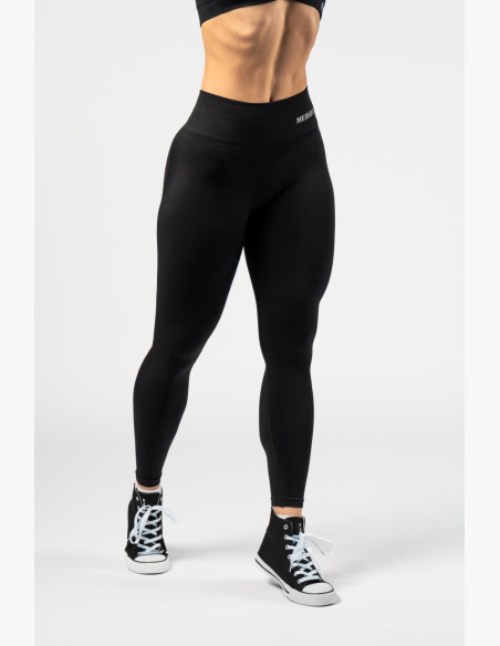 NEBBIA • NEBBIA Bezšvíkové legíny s vysokým pásom MAXIMUM PUSH-UP čierne • Nebshop.sk