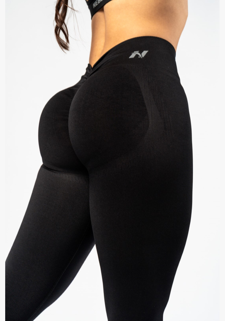 NEBBIA • NEBBIA Bezšvíkové legíny s vysokým pásom MAXIMUM PUSH-UP čierne • Nebshop.sk NEBBIA • NEBBIA Bezšvíkové legíny s vysokým pásom MAXIMUM PUSH-UP čierne • Nebshop.sk