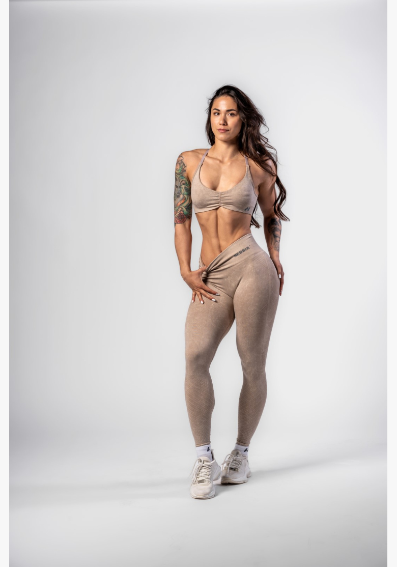 NEBBIA • NEBBIA Bezšvové push-up legíny s vysokým pásom TOTALLY SEAMLESS krémové • Nebshop.sk NEBBIA • NEBBIA Bezšvové push-up legíny s vysokým pásom TOTALLY SEAMLESS krémové • Nebshop.sk