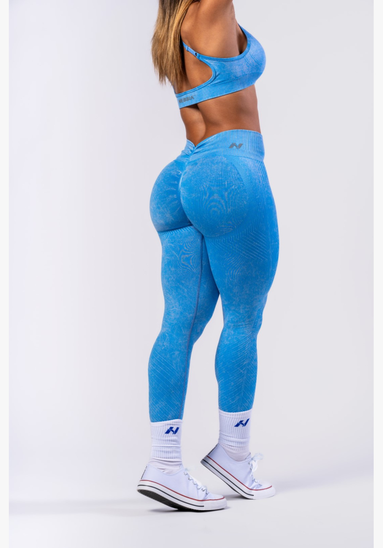 NEBBIA • NEBBIA Bezšvové push-up legíny s vysokým pásom TOTALLY SEAMLESS modré • Nebshop.sk NEBBIA • NEBBIA Bezšvové push-up legíny s vysokým pásom TOTALLY SEAMLESS modré • Nebshop.sk