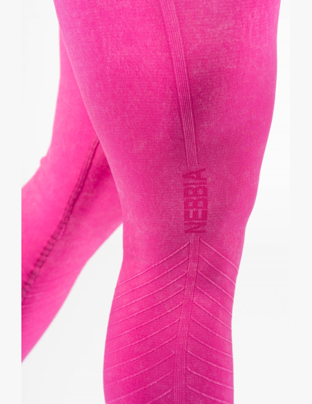 NEBBIA • NEBBIA Bezešvé push-up legíny s vysokým pasem TOTALLY SEAMLESS růžové • Nebshop.cz