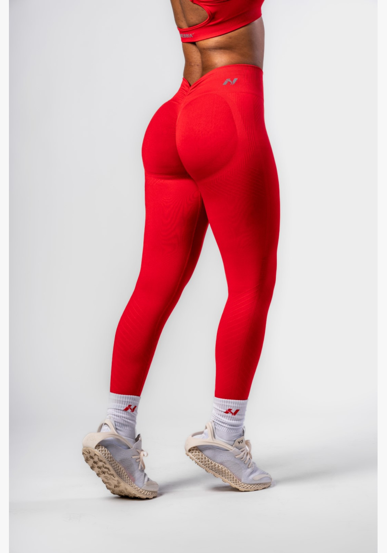 NEBBIA • NEBBIA Bezšvové push-up legíny s vysokým pásom TOTALLY SEAMLESS červené • Nebshop.sk NEBBIA • NEBBIA Bezšvové push-up legíny s vysokým pásom TOTALLY SEAMLESS červené • Nebshop.sk