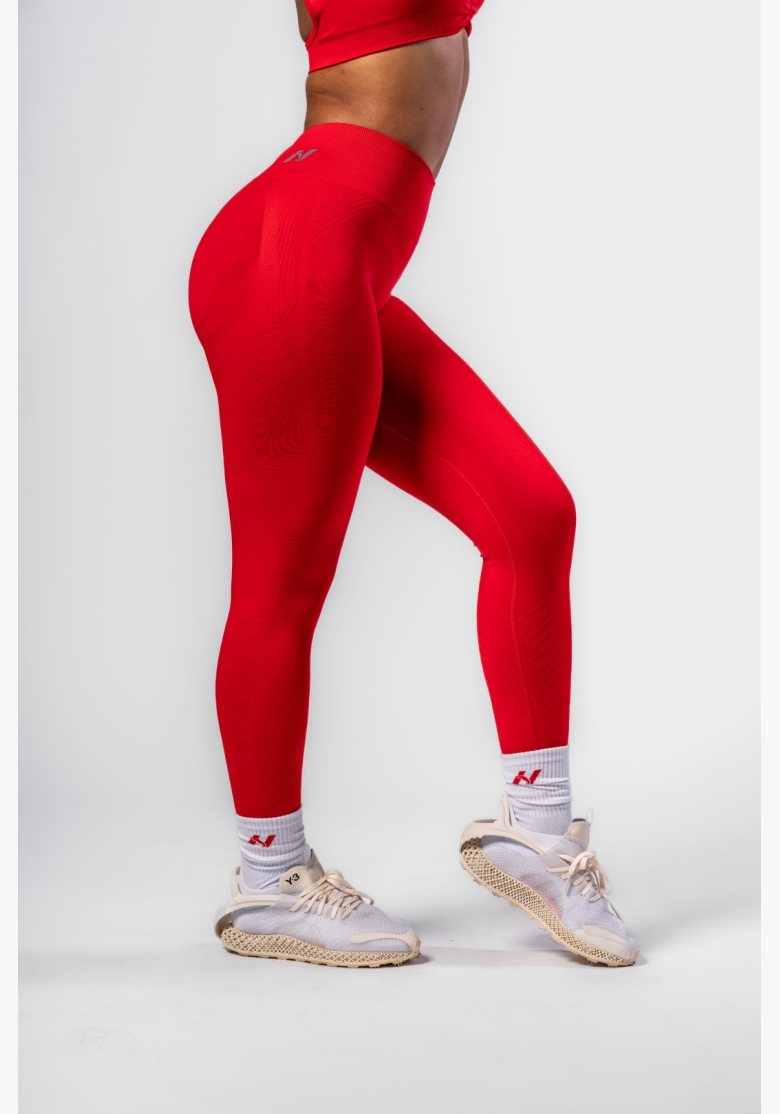 NEBBIA • NEBBIA Bezšvové push-up legíny s vysokým pásom TOTALLY SEAMLESS červené • Nebshop.sk NEBBIA • NEBBIA Bezšvové push-up legíny s vysokým pásom TOTALLY SEAMLESS červené • Nebshop.sk