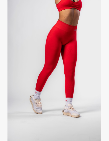 NEBBIA • NEBBIA Seamless push-up leggings with high waist TOTALLY SEAMLESS red • Nebshop.com
