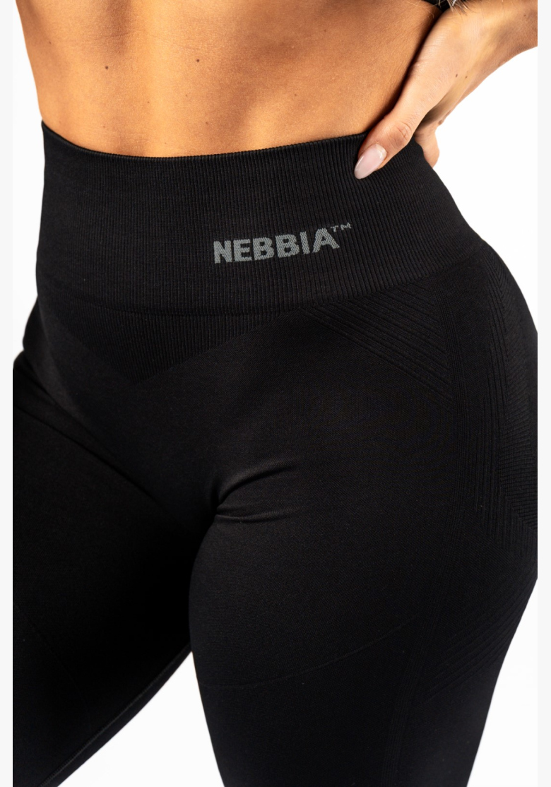 NEBBIA • NEBBIA Seamless push-up leggings with high waist TOTALLY SEAMLESS black • Nebshop.cz NEBBIA • NEBBIA Seamless push-up leggings with high waist TOTALLY SEAMLESS black • Nebshop.cz
