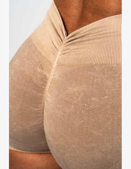 NEBBIA • NEBBIA Seamless push-up shorts with high waist TOTALLY SEAMLESS cream • Nebshop.cz