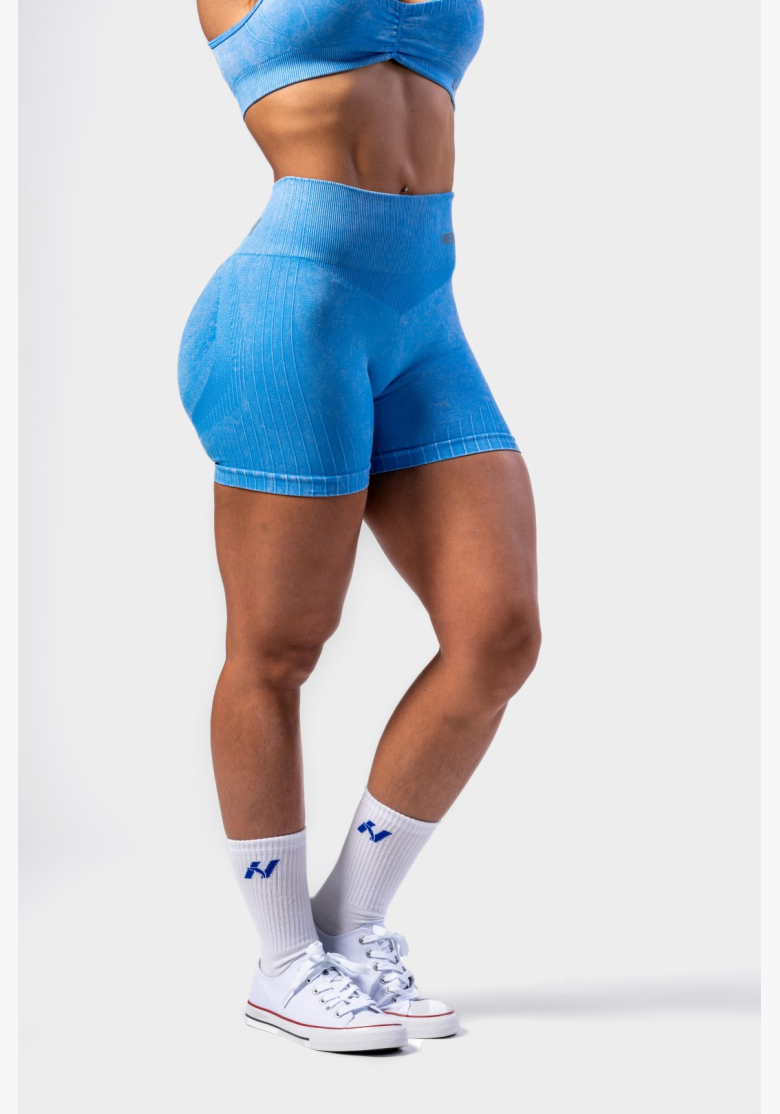 NEBBIA • NEBBIA Bezšvové push-up šortky s vysokým pásom TOTALLY SEAMLESS modré • Nebshop.sk NEBBIA • NEBBIA Bezšvové push-up šortky s vysokým pásom TOTALLY SEAMLESS modré • Nebshop.sk