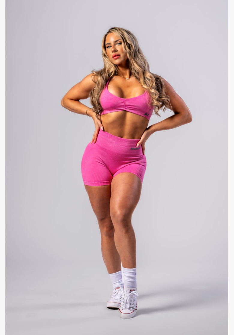 NEBBIA • NEBBIA Bezšvové push-up šortky s vysokým pásom TOTALLY SEAMLESS ružové • Nebshop.sk NEBBIA • NEBBIA Bezšvové push-up šortky s vysokým pásom TOTALLY SEAMLESS ružové • Nebshop.sk