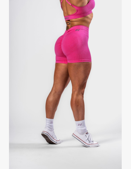 NEBBIA • NEBBIA Pantaloni push-up senza cuciture con alta vita TOTALLY SEAMLESS rosa • Nebshop.it
