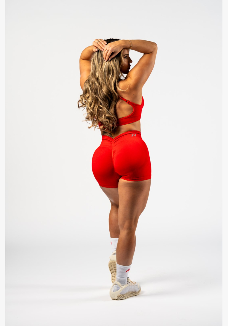 NEBBIA • NEBBIA Bezšvíkové push-up šortky s vysokým pásom TOTALLY SEAMLESS červené • Nebshop.sk NEBBIA • NEBBIA Bezšvíkové push-up šortky s vysokým pásom TOTALLY SEAMLESS červené • Nebshop.sk