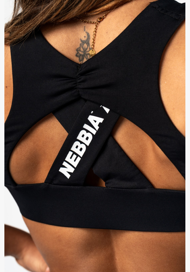 NEBBIA • NEBBIA Športová podprsenka STRONG BEAUTY čierna • Nebshop.sk NEBBIA • NEBBIA Športová podprsenka STRONG BEAUTY čierna • Nebshop.sk