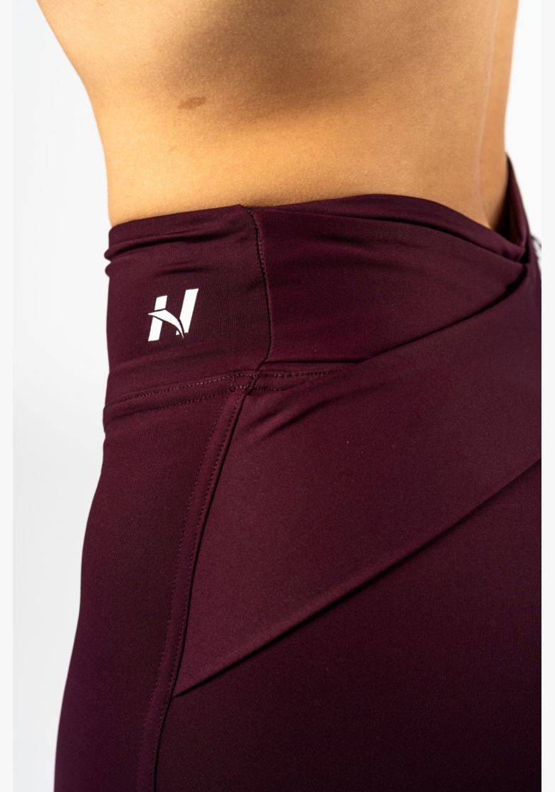 NEBBIA • NEBBIA Leggings modellanti con vita a V STRONG BEAUTY bordeaux • Nebshop.it NEBBIA • NEBBIA Leggings modellanti con vita a V STRONG BEAUTY bordeaux • Nebshop.it