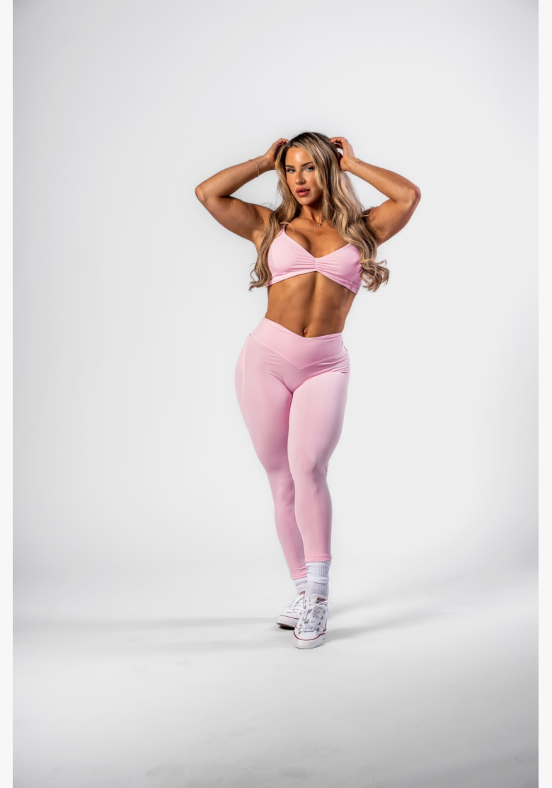 NEBBIA • NEBBIA Tvarující legíny s V-shaped pasem STRONG BEAUTY růžové  • Nebshop.cz NEBBIA • NEBBIA Tvarující legíny s V-shaped pasem STRONG BEAUTY růžové  • Nebshop.cz