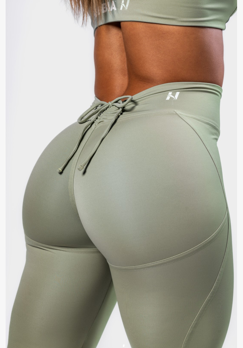 NEBBIA • NEBBIA Leggings modellanti con lacci STRONG BEAUTY verde chiaro • Nebshop.cz NEBBIA • NEBBIA Leggings modellanti con lacci STRONG BEAUTY verde chiaro • Nebshop.cz
