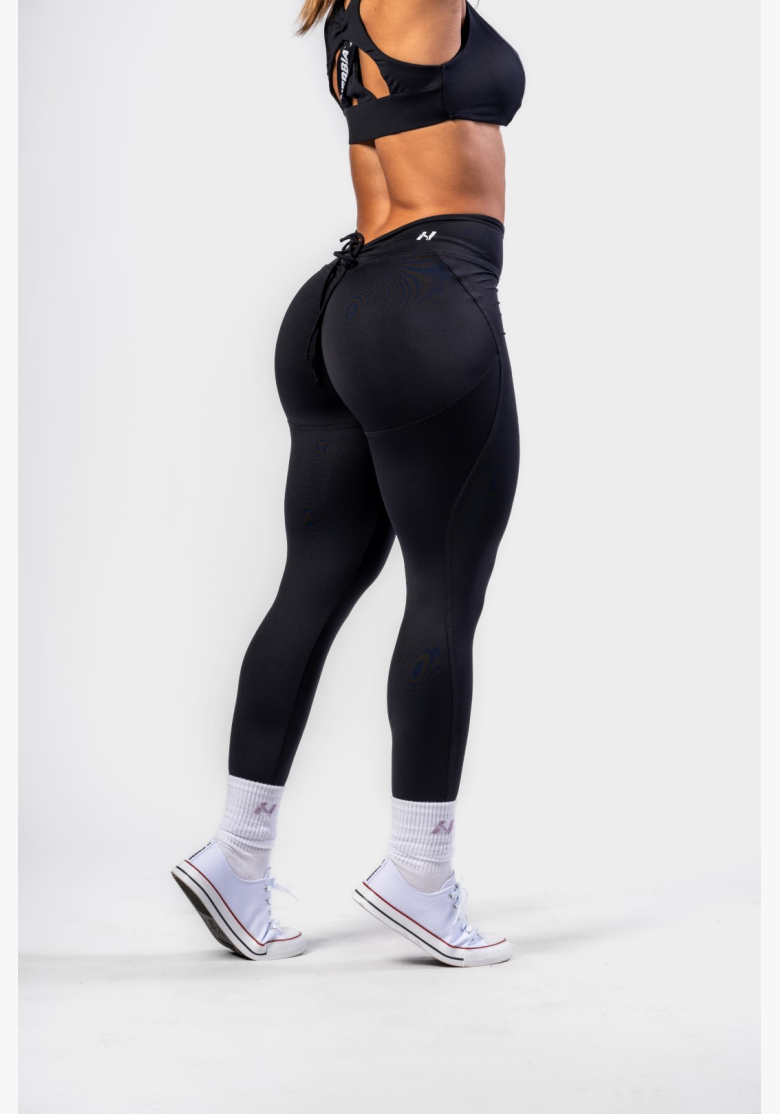 NEBBIA • NEBBIA Shaping leggings with lacing STRONG BEAUTY black • Nebshop.cz NEBBIA • NEBBIA Shaping leggings with lacing STRONG BEAUTY black • Nebshop.cz