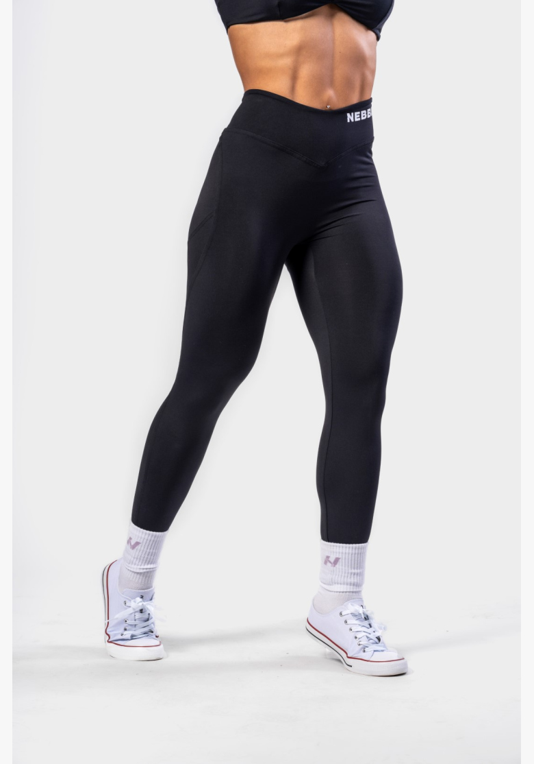 NEBBIA • NEBBIA Shaping leggings with lacing STRONG BEAUTY black • Nebshop.cz NEBBIA • NEBBIA Shaping leggings with lacing STRONG BEAUTY black • Nebshop.cz