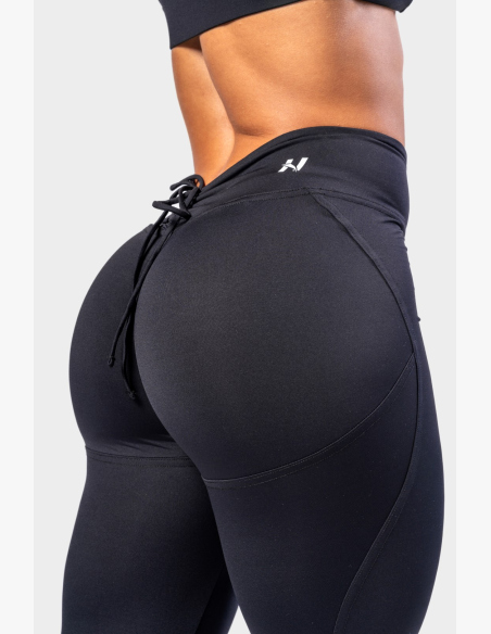 NEBBIA • NEBBIA Shaping leggings with lacing STRONG BEAUTY black • Nebshop.cz