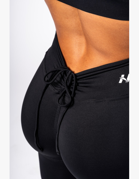 NEBBIA • NEBBIA Tvarujúce legíny so šnurovaním STRONG BEAUTY čierne • Nebshop.sk