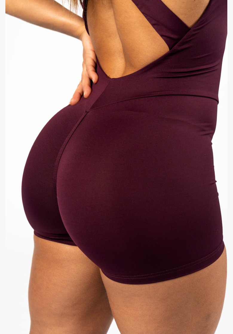 NEBBIA • NEBBIA Tvarujúci fitness overal STRONG BEAUTY bordový • Nebshop.sk NEBBIA • NEBBIA Tvarujúci fitness overal STRONG BEAUTY bordový • Nebshop.sk