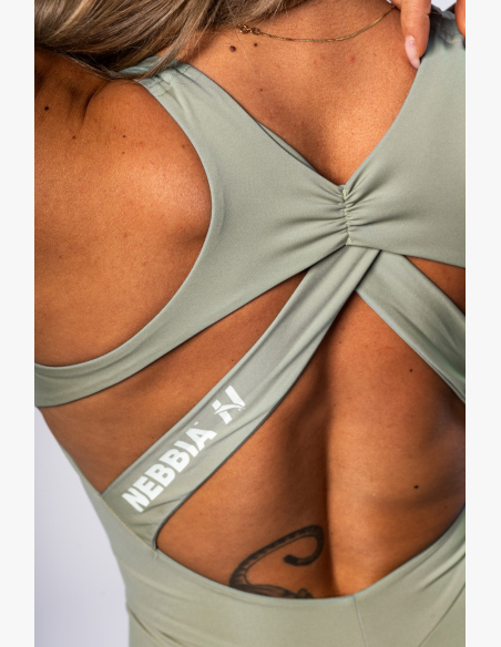 NEBBIA • NEBBIA Shaping fitness overall STRONG BEAUTY light green • Nebshop.com