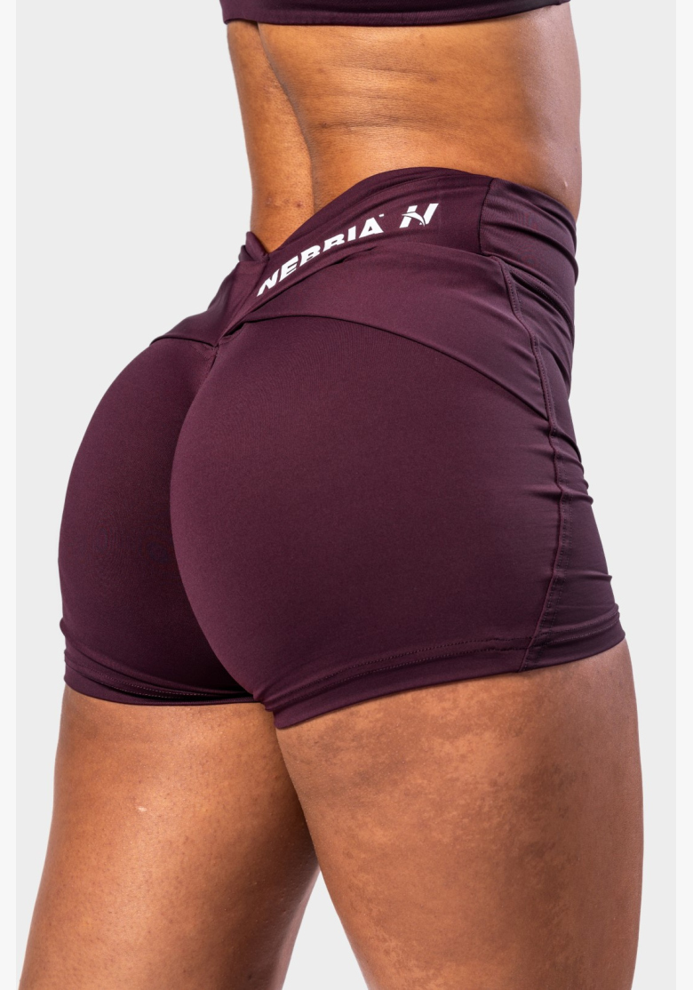 NEBBIA • NEBBIA Shorty modellanti con vita a V STRONG BEAUTY bordeaux • Nebshop.it NEBBIA • NEBBIA Shorty modellanti con vita a V STRONG BEAUTY bordeaux • Nebshop.it