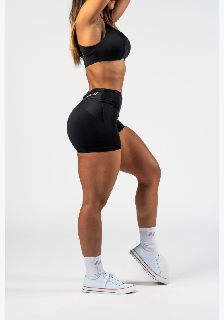 NEBBIA • NEBBIA Shaping shorts with V-shaped waist STRONG BEAUTY black • Nebshop.cz NEBBIA • NEBBIA Shaping shorts with V-shaped waist STRONG BEAUTY black • Nebshop.cz