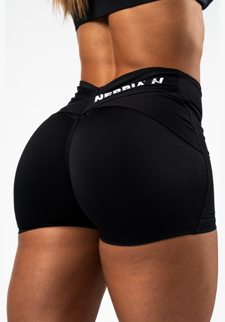 NEBBIA • NEBBIA Shaping shorts with V-shaped waist STRONG BEAUTY black • Nebshop.cz NEBBIA • NEBBIA Shaping shorts with V-shaped waist STRONG BEAUTY black • Nebshop.cz